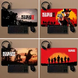 Red Dead Redemption 2 Mousepad Non-slip Lockedge Office Student Gaming Thickened Large Writing Pad Cushion