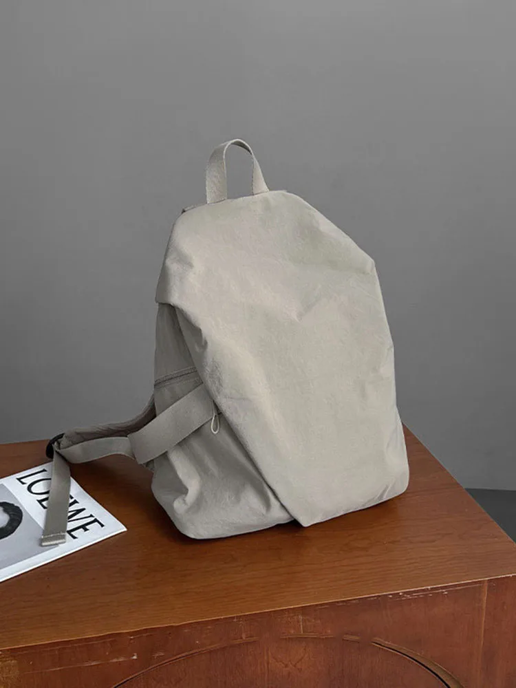 Brand Unisex Ultralight Nylon School Backpack Man Women 15.6 Inch Laptop School Bag Ladies Travel Top-handle  Best Schoolbag