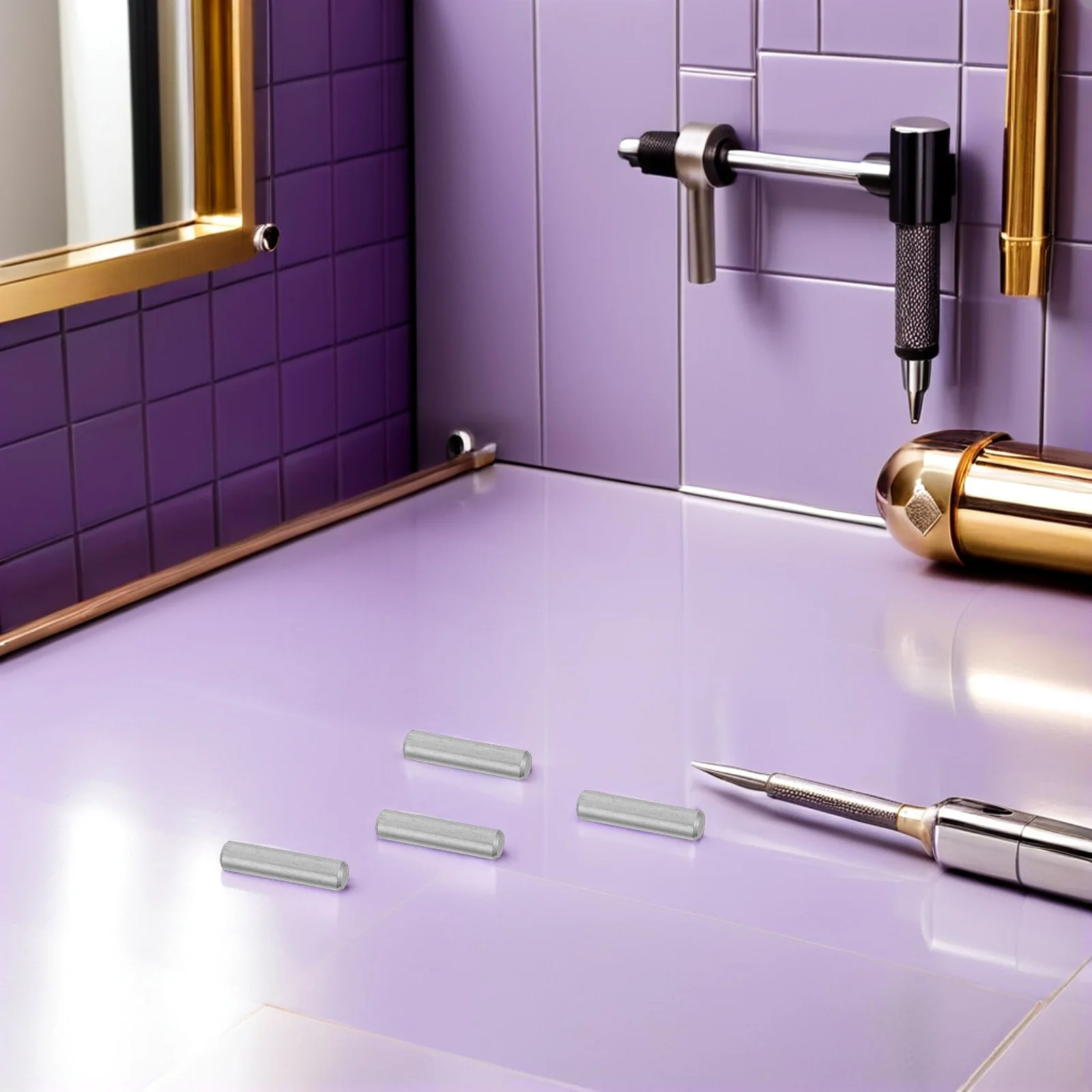 

20pcs M6X25 Stainless Steel Dowel Pins Cylindrical Shelf Support Rods Metal Frame Fasteners For Furniture Fixing Scaffold