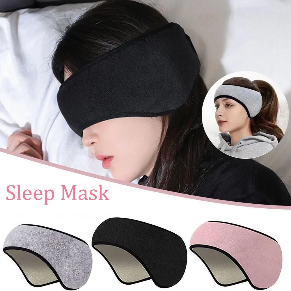 Adjustable Sleeping Mask Blackout Ear Muffs For Sleeping Relaxing Noise Cancellation