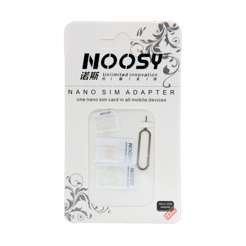 Bộ Chuyển Đổi Khay SIM 4 Trong 1 Nano SIM Micro Adapter SIM Tiêu Chuẩn Bộ Điều Hợp Đẩy Pin Dành Cho Iphone Tất Cả Điện Thoại 300 Cái/lốc