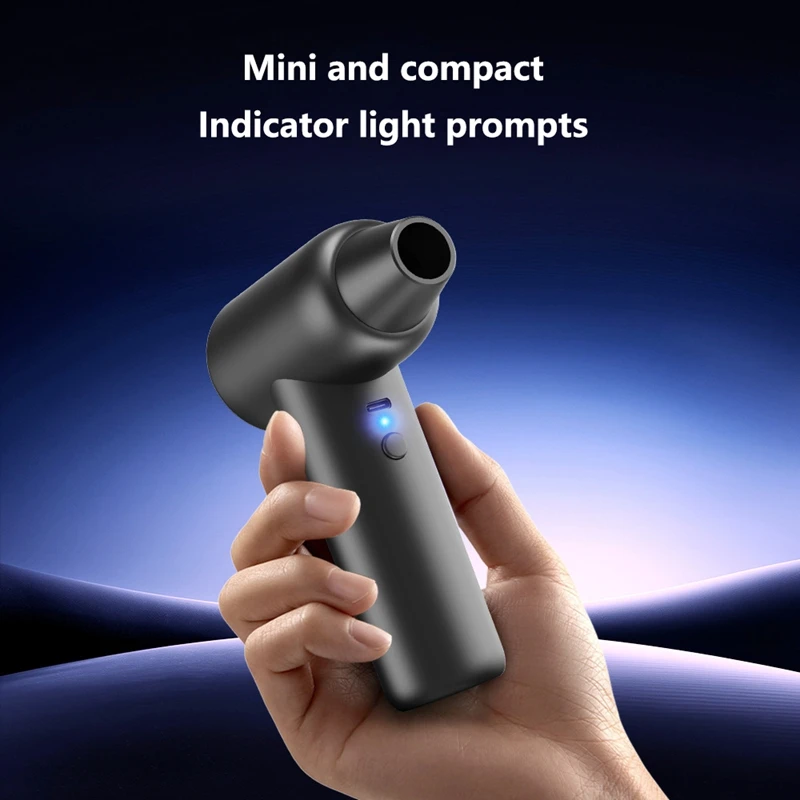 110000 دورة في الدقيقة توربو جت منفاخ المحمولة منظف الغبار USB شحن يده مكنسة كهربائية محمولة مع وظيفة منفاخ توربو 2025 #6