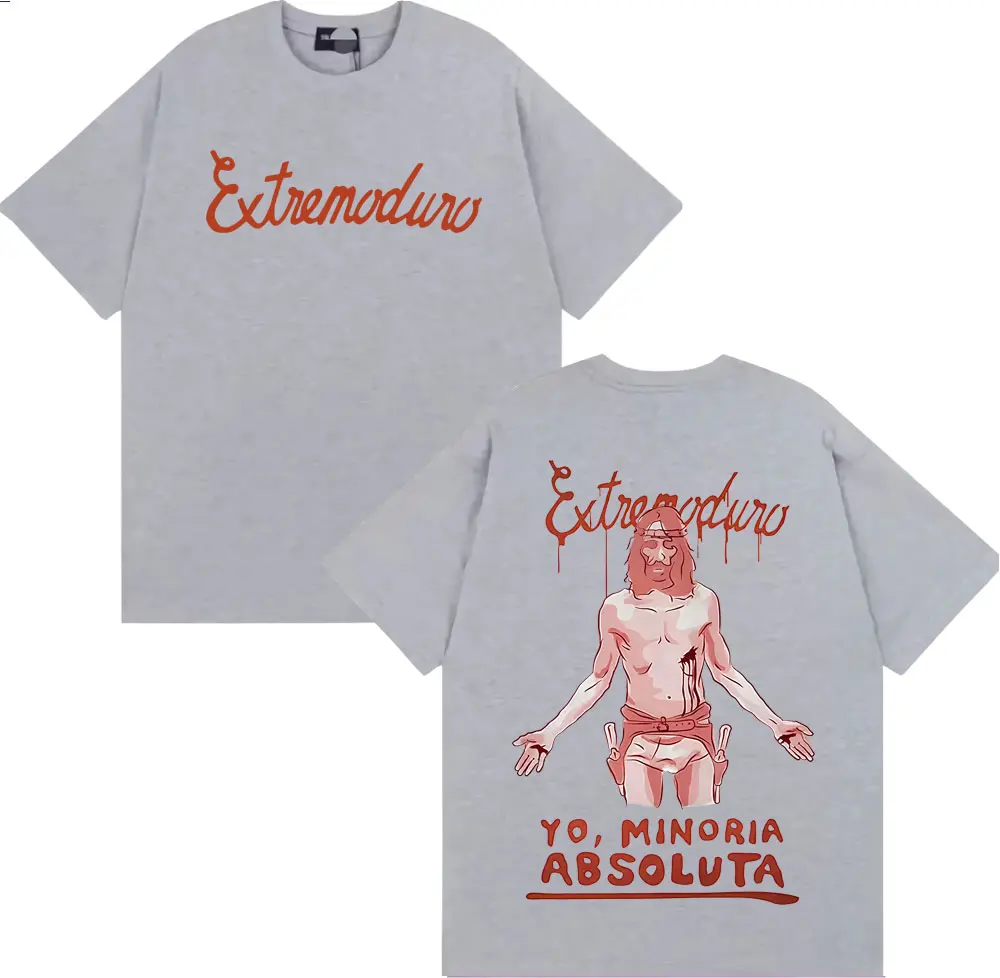 إكستريمودورو يو، مينوريا أبسولفتا الرسومات تي شيرت الرجال النساء موضة القوطية ريترو تي شيرت الصيف بلايز المتضخم تي شيرت #3