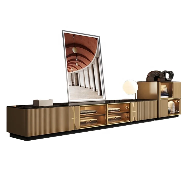

#TV Cabinet American Wholesale Modern TV Wall Furniture High-end TV Cabinet Wooden TV