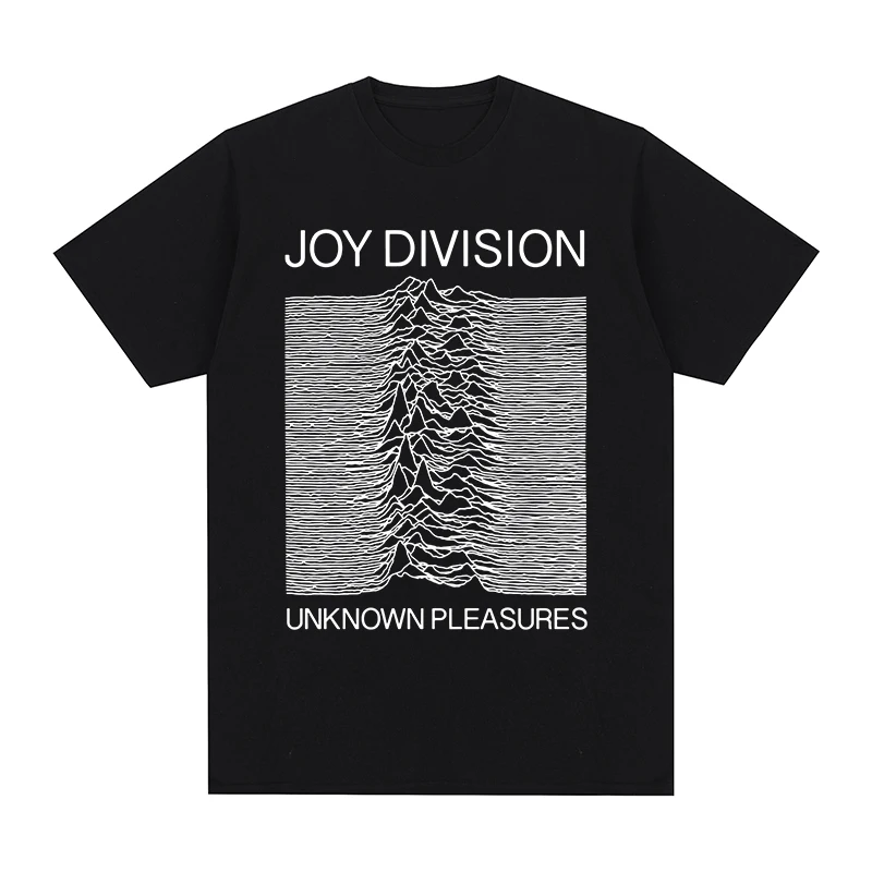 Unknown Pleasures Joy Division Vintage T-shirt Love Will Tear Us Apart Cotton Men T shirt New Tee Tshirt Womens Tops