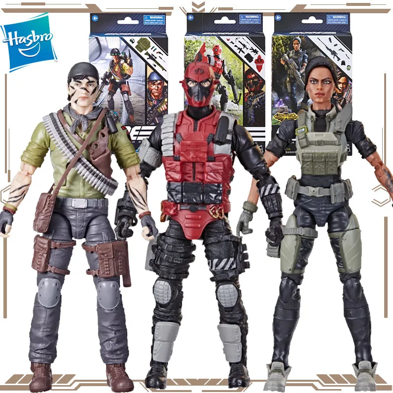 

Hasbro Original G.I. Joe Classified Series Tunnel Rat Crimson Alley Viper Shooter Action Figure Toys for Boys Girls Gift Model