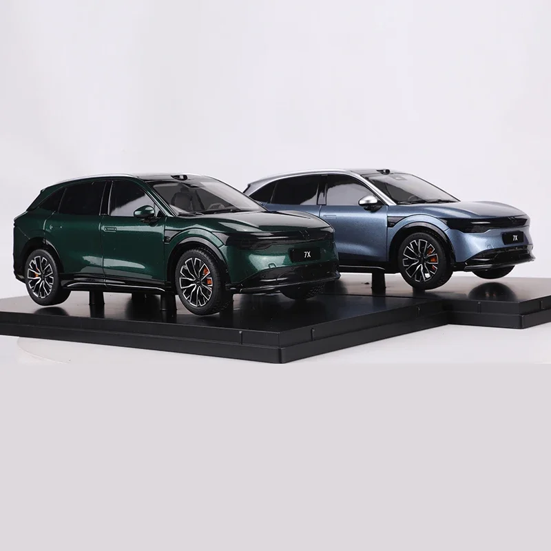 Diecast 1:18 ZEEKR 7X Alloy Model Car Vehicle Car Model High Simulation Collection Gift