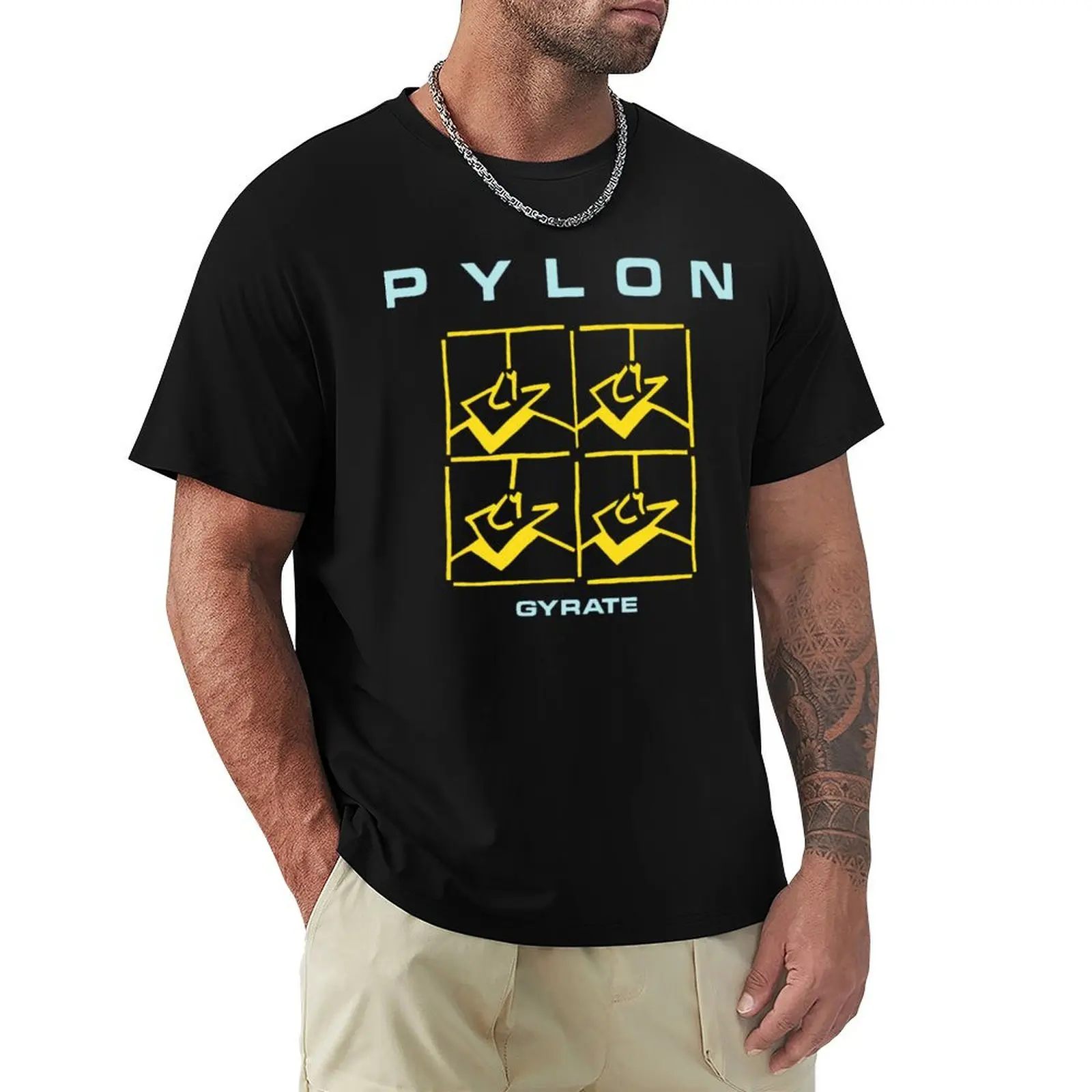 Camiseta Gyrate Pylon para fiestas y festivales