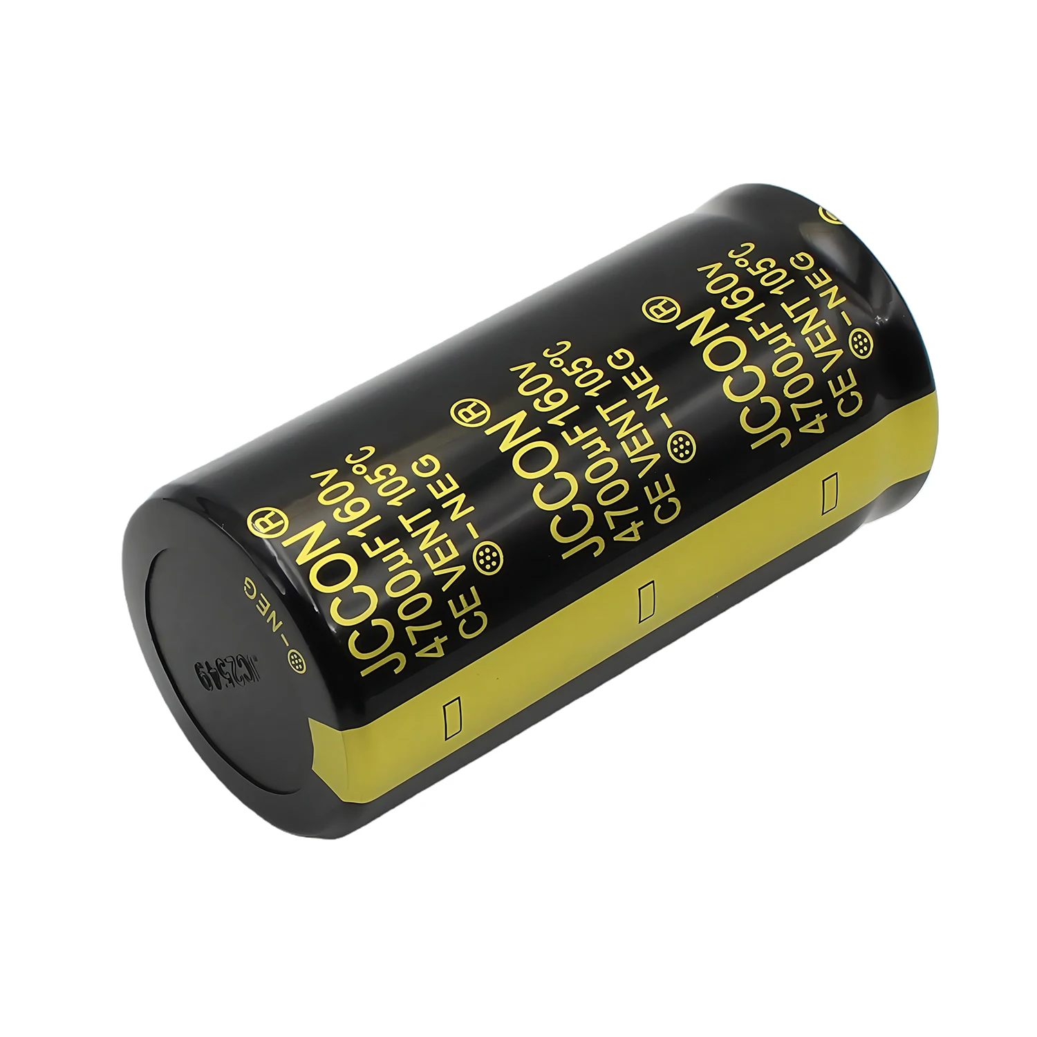 1pcs 160V4700uf 4700μF160V JCCON 35x70mm Black Gold Audio Amplifier Inverter Welding Machine Aluminum Electrolytic Capacitor 35*