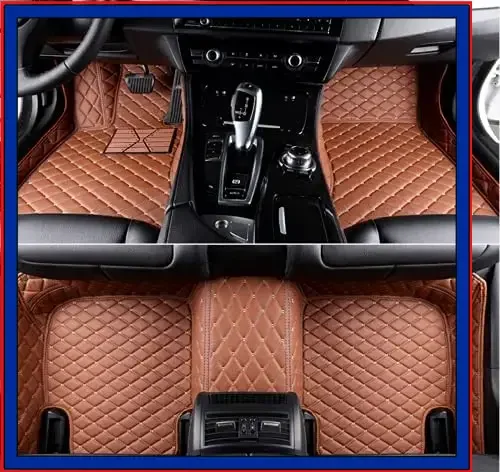 Original Custom 3D Full Coverage Car Floor Mats for Audi e-tron 2018-2023 Q2L Q3 Q3 Sportback 2020-2023 Interior Accessories Car