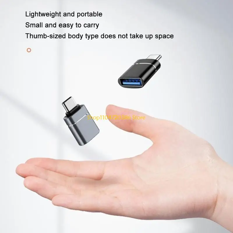 K0EA Safe Adapter Cable for Mobile Phone OTG Type C to USB Adapter Fast Transmission Adapter Cable