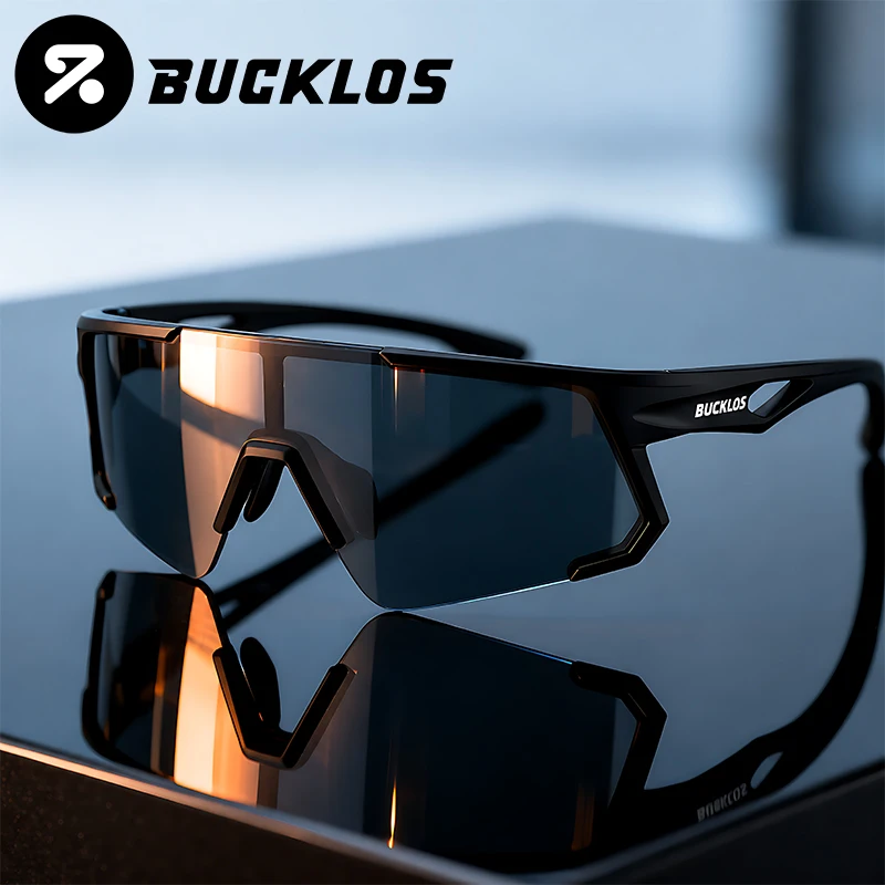 

BUCKLOS Cycling Glasses Polarized UV400 Protection Bicycle Sunglasses Men Women MTB Road Bicycle Goggles Eyewear Cycling Parts