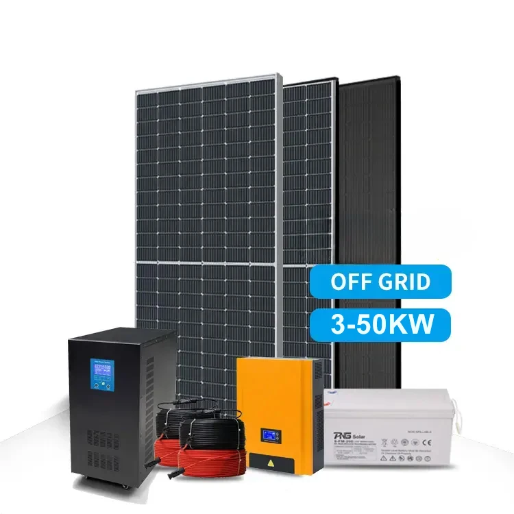 5KW 10KW Residential Solar Kit, MPPT Panel Lithium Battery Complete Off Grid Home Storage System