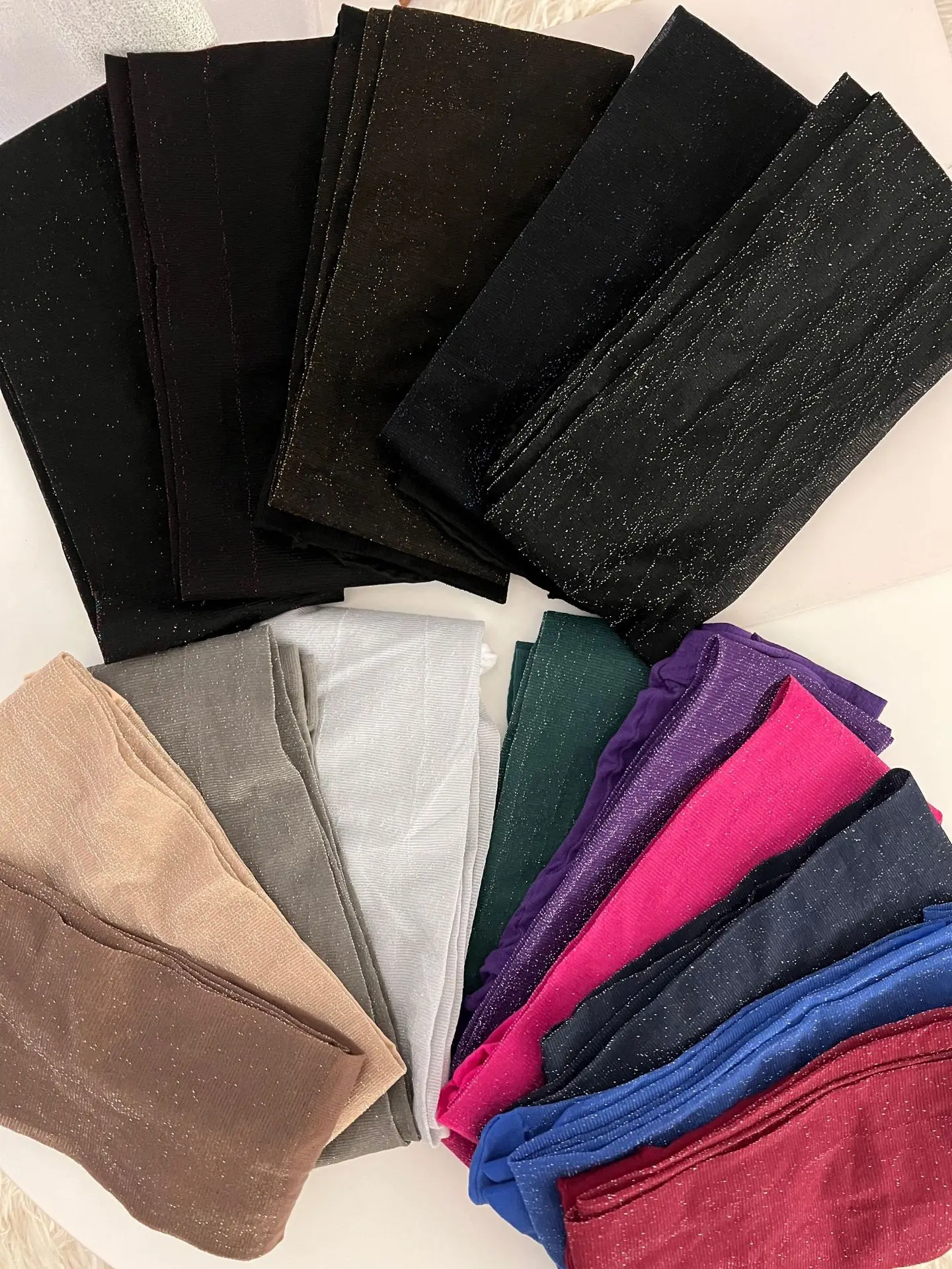 Description Picture 2 of itemKave Sexy Sparkly Glitter Sheer Tights Lurex Metallic Shimmer Tights Women Tights High Streetwear Party Pantyhose