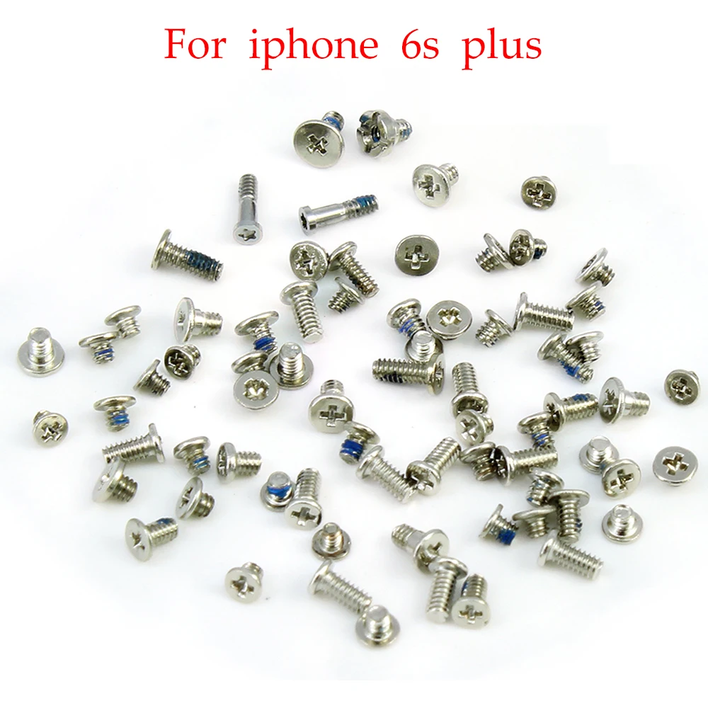 Full Screw Set Replacment For iPhone 4/4s 5 5C 5S 6 6S 6Plus 6s Plus 7 8 7Plus X with Bottom Pentalobe Screws