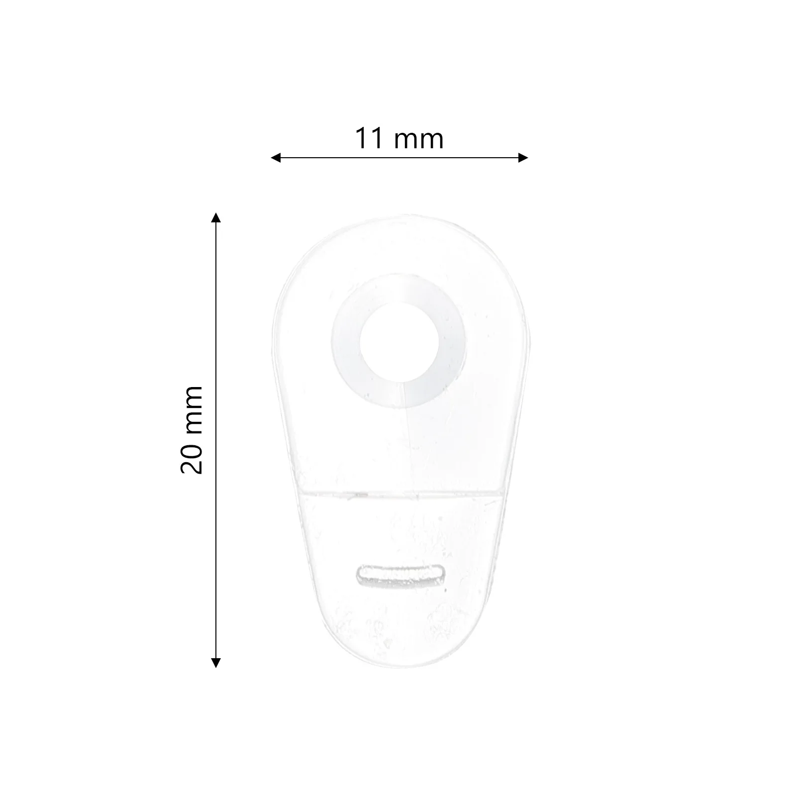 

20 Pcs Curio Cabinet inside Glass Door Fasteners Retainer Clips Doors Holders for Cabinets