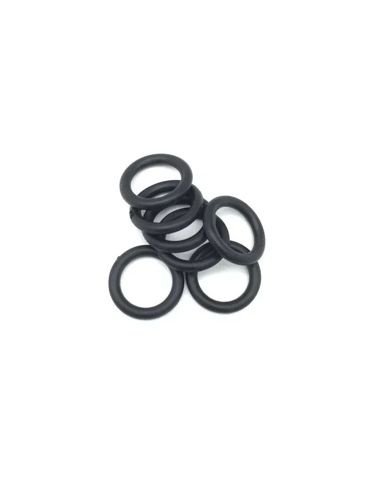 20pcs Black O Ring Gasket CS 2.4mm OD6 ~ 180mm NBR Automobile Nitrile Rubber Round O Type Corrosion Oil Resistant Seal Washer