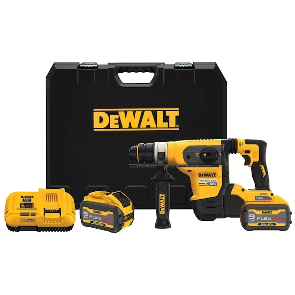 60V MAX* 1-1/4 In. Brushless Cordless SDS PLUS Rotary Hammer Kit