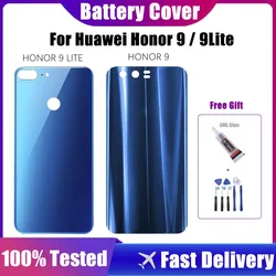 New For Huawei Honor 9 Battery Cover Rear Door Case For Huawei Honor 9 Lite Back Glass Honor 9 Back cover Housing cover Parts