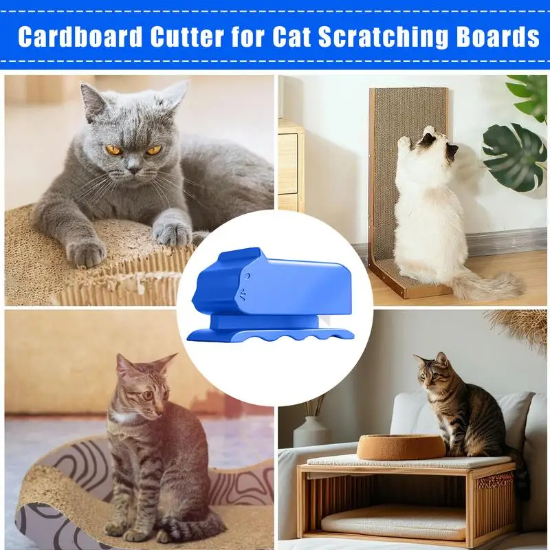 Cardboard Cutter For Cat Scratchers Scratching Board Stripping Gadget Lightweight Cardboard Cutter For Cat Scratching Boards For