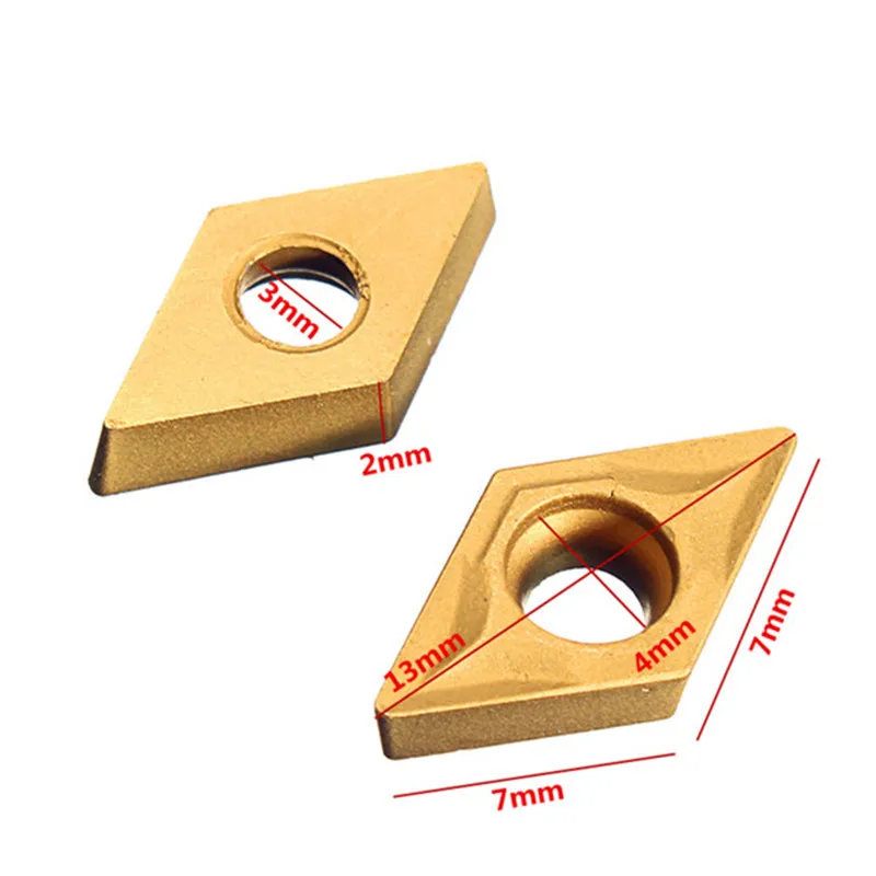 Imagem -04 - Inserção de Carboneto para Torneamento do Suporte da Ferramenta Dcmt070204 Ybc251 Sdncn1010h07 Sdncn1212h07 10 Pcs