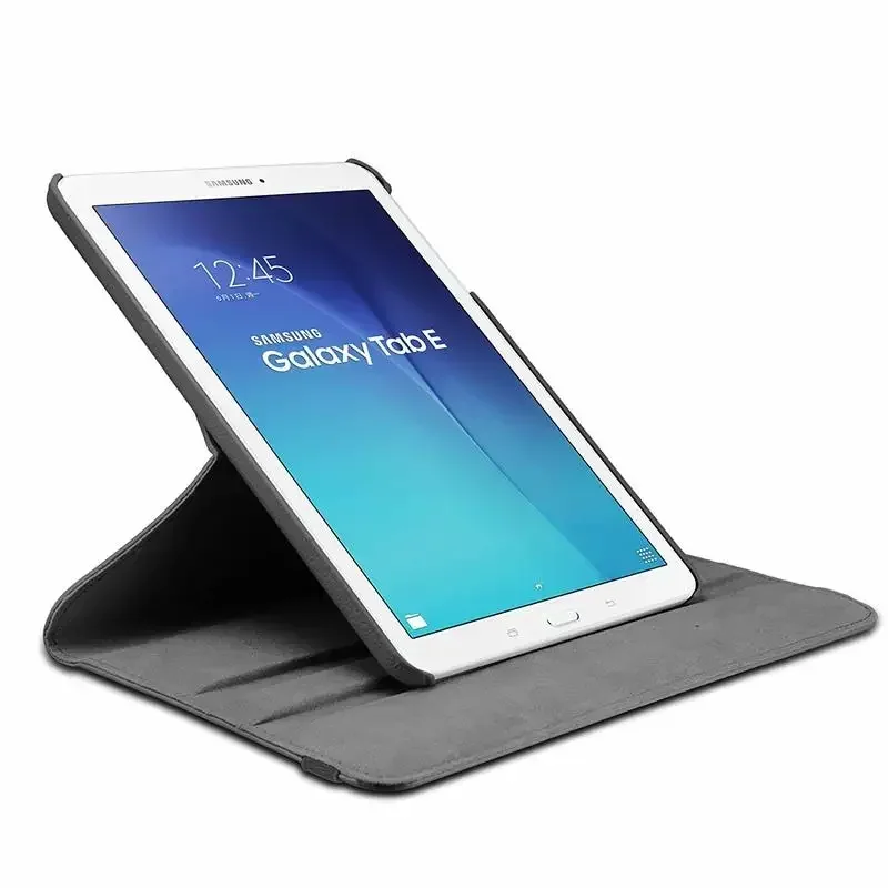 360 Degree Rotating PU Leather Flip Cover Case for Samsung Galaxy Tab E 8.0 32GB SM-T377 T375 T378 8\