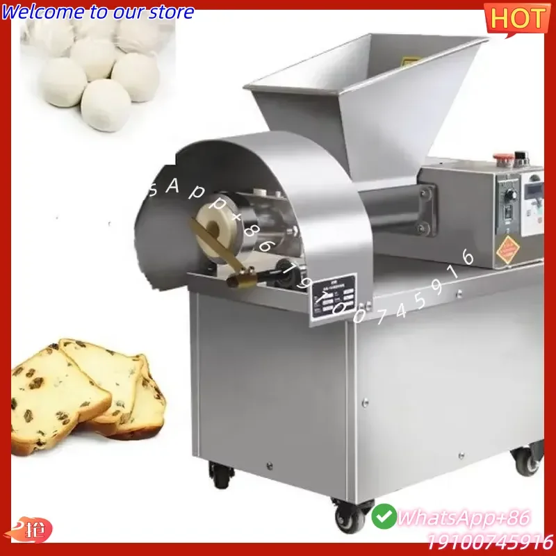 CECertificate High Quality Small Bakery Dough Divider Rounder Cutting Split Machines Machine Silver Pizza Making Machine for