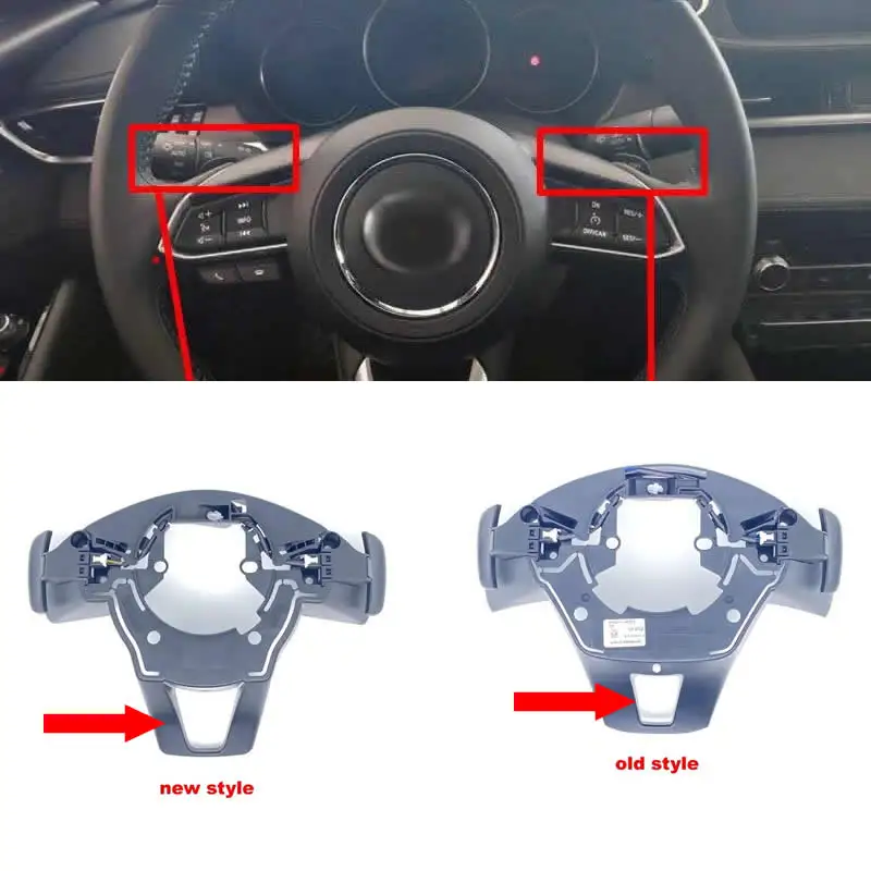 Automotive Parts Steering Wheel Shift Paddle D09H-66-3P0 2013-2019 For Mazda Axela Atenza CX4 CX5 CX3 CX50 Mazda 2 3 6
