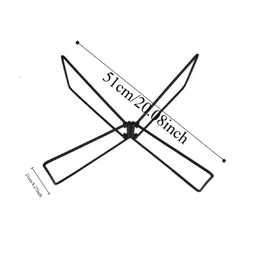 حامل تبريد قابل للطي مضاد للانزلاق ولا يوجد تسرب قوي وحامل أمتعة قابل للطي يمكن تجميعها بسهولة ومستقرة #6