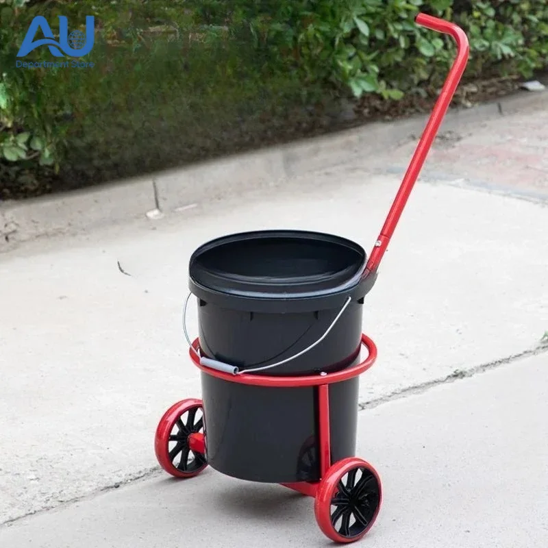 Pulling Water Bucket Cart Workshop Rural Household Water Pouring Elderly Labor-saving Vegetable Watering Garbage Bin Gas Tank