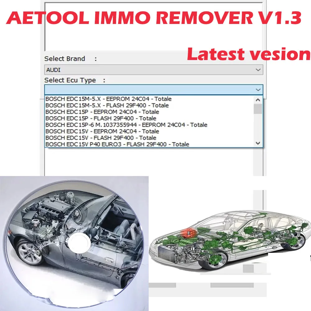 

Hot CU Calculate PIN Virgin/IMMO Remover Immo Eeprom Off AETOOL IMMO REMOVER V1.3 ECU Dump Decode E