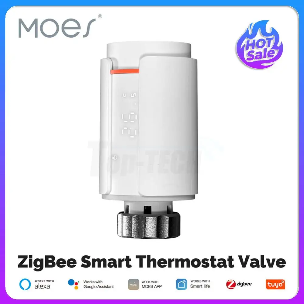 

Умный термостатический радиаторный клапан ZigBee, приложение, дистанционный привод радиатора, клапан, термостат, привод радиатора