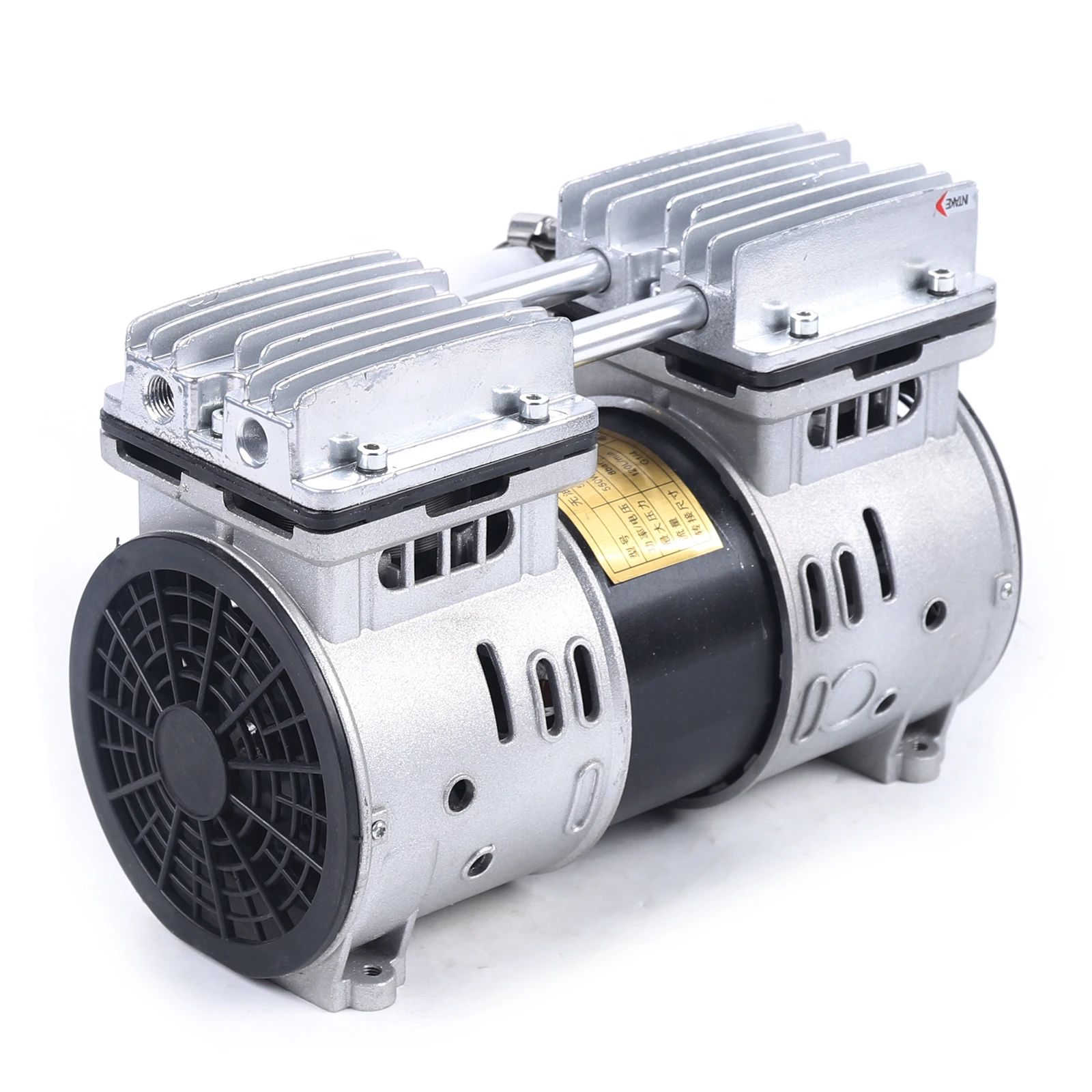 Imagem -06 - Bomba de Vácuo Livre de Óleo do Micro Diafragma do ar 550w Pistão Oilless Industrial Motor Elétrico 1400 Rpm