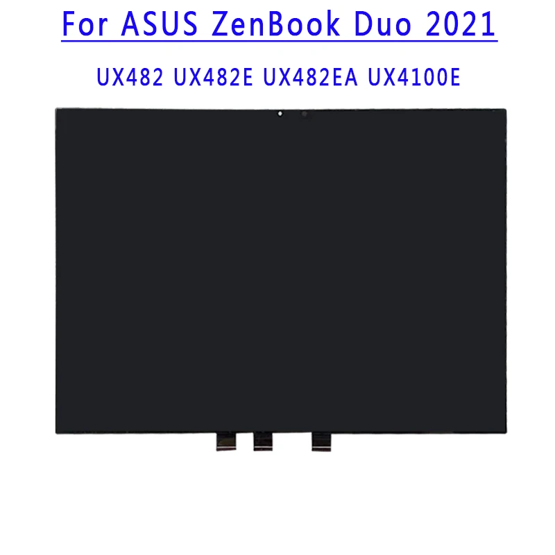 

14.0inch LCD Screen With Touch Assembly or Upper Part For ASUS ZenBook Duo 2021 UX482 ux482 UX 482 ux 482 UX482EA UX4100E UX482E