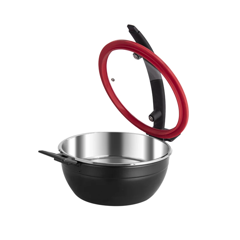 Commercial non-electric food heater - steam heating/induction with stainless steel/ceramic insert for buffet and catering