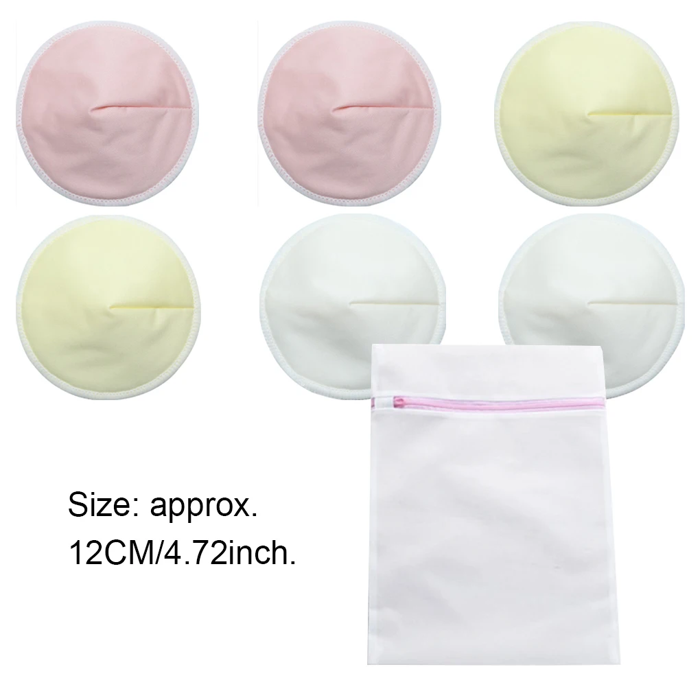 6 Pieces Nipple Cover Breastfeeding Leak-proof Pad Maternity Replaceable