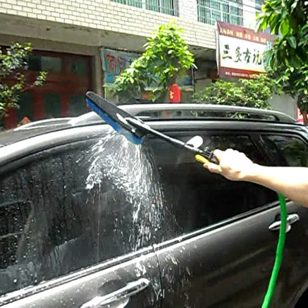 Car Wash Brush Detachable Design Premium Plastic Long Handle Auto Cleaner Brush for Family Car Washing Hydraulic Giant Connect
