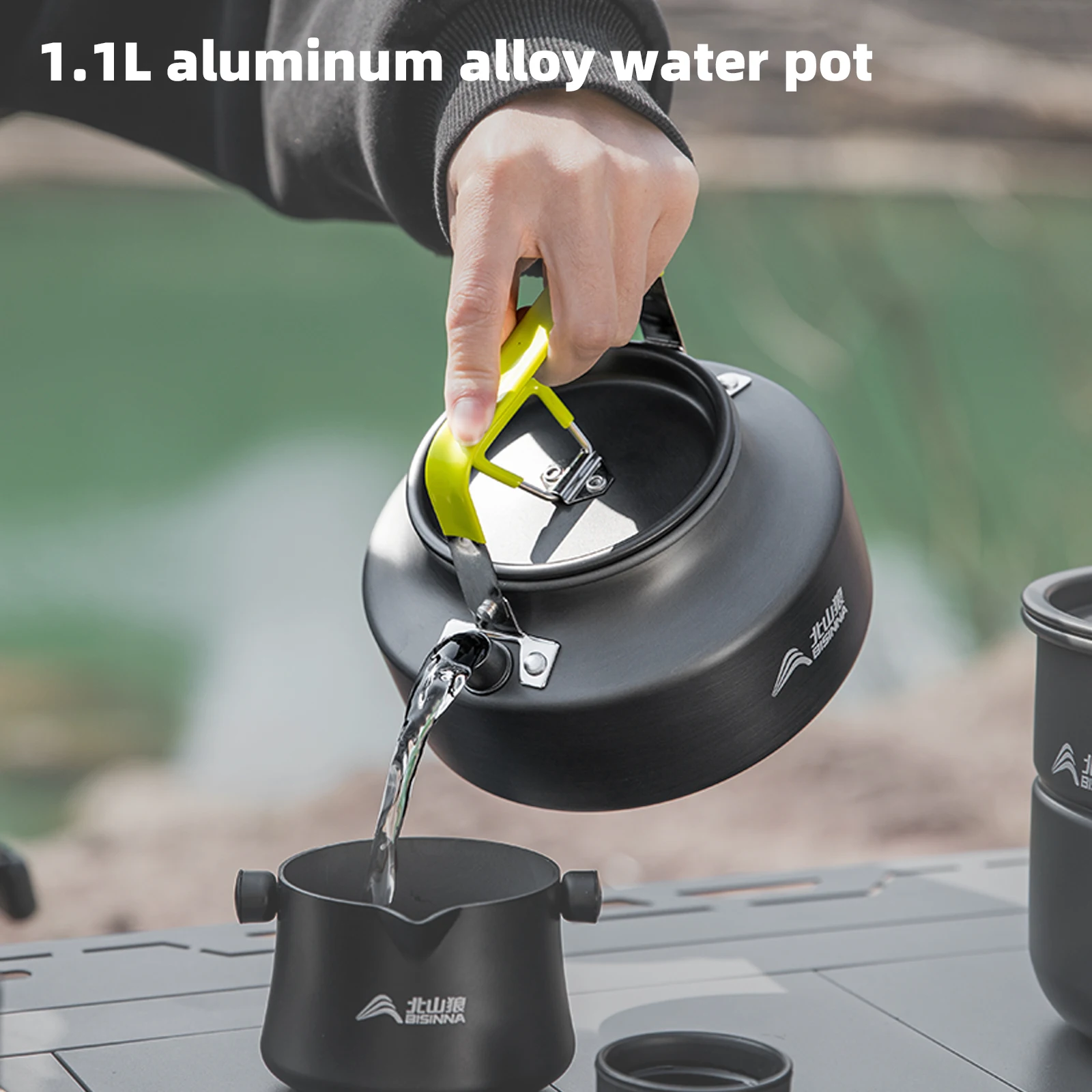 BISINNA Campingkookgereiset Al - Nesting Camping Cooking Set recensie en prijs