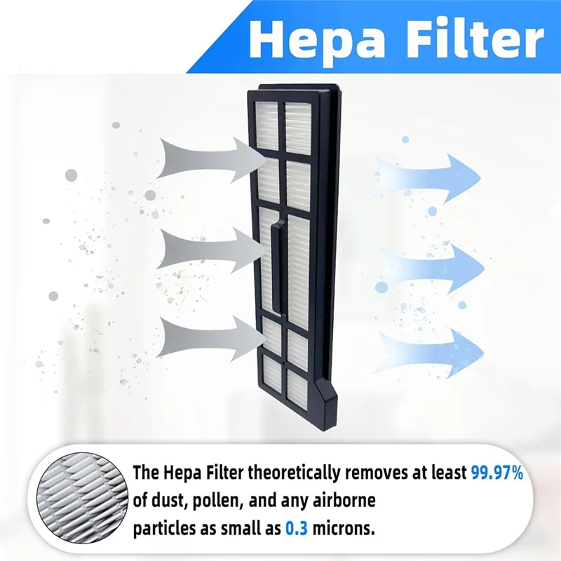 

Shoppingappliances For Eufy X10 Pro Omni Robot Vacuum Cleaner Main Side Brush Hepa Filters Mop Cloth Dust Bag Replacement Parts