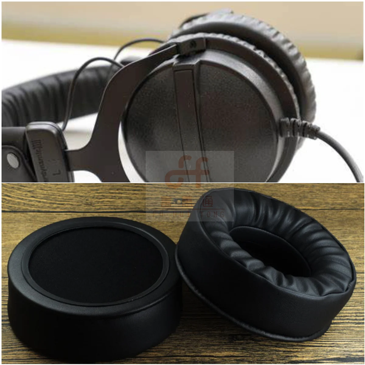 

Super Thick Soft Memory Foam Ear Pads Cushion For Beyerdynamic DT 770 880 990 PRO Headphones
