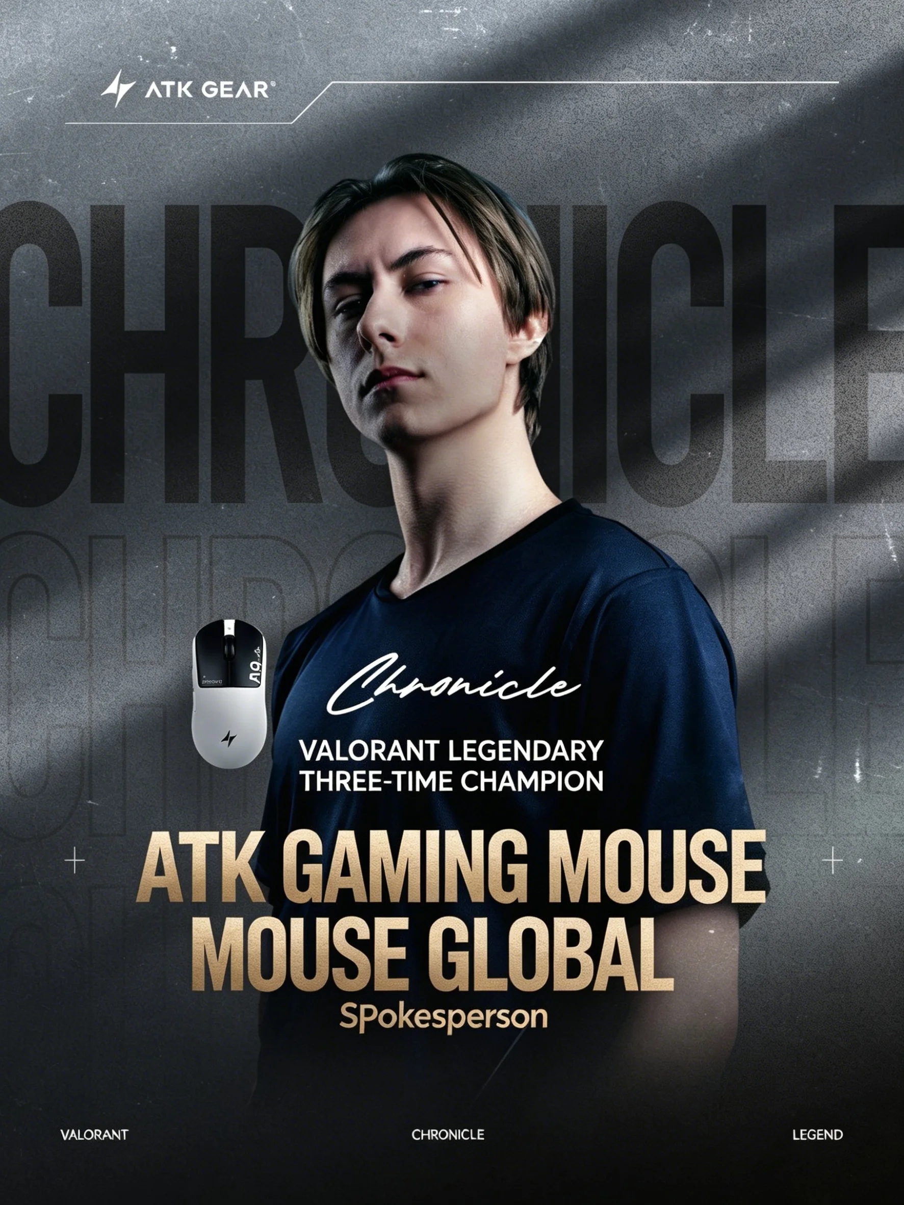 Souris de jeu sans fil ATK Dra - Ultimate Esports Gaming avis et prix