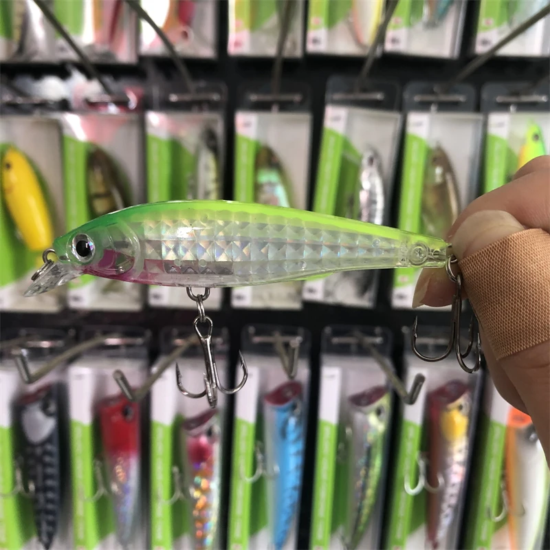 LURETV Japan YO-ZURI 1437 Pull Stop Mino 3D Prism Hover Lure Fake Bait 8059 view 3