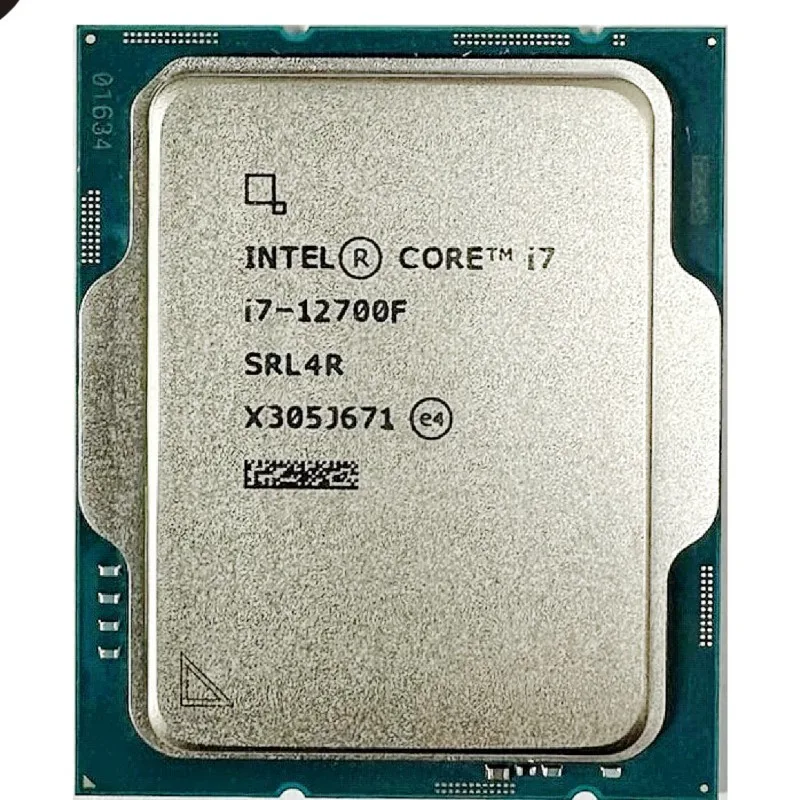 インテル使用 Core i7-12700F i7 12700F 12 コア 20 スレッド 65W 2.1