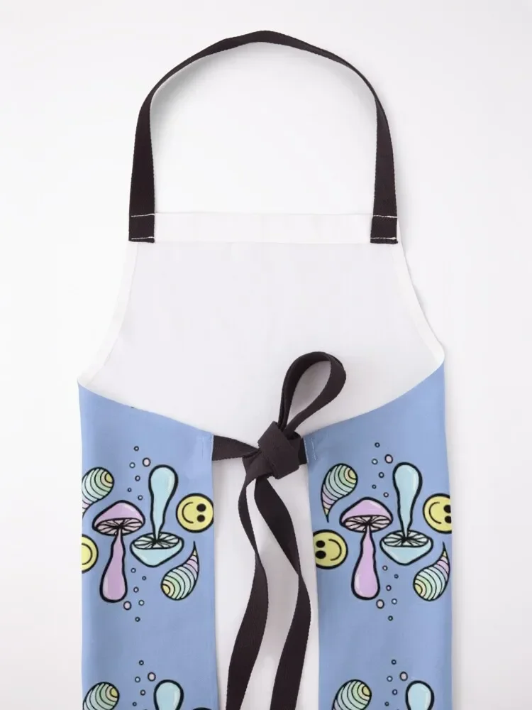 Happy Apron Kitchen accessories for women with pocket Kitchen on the wall Apron