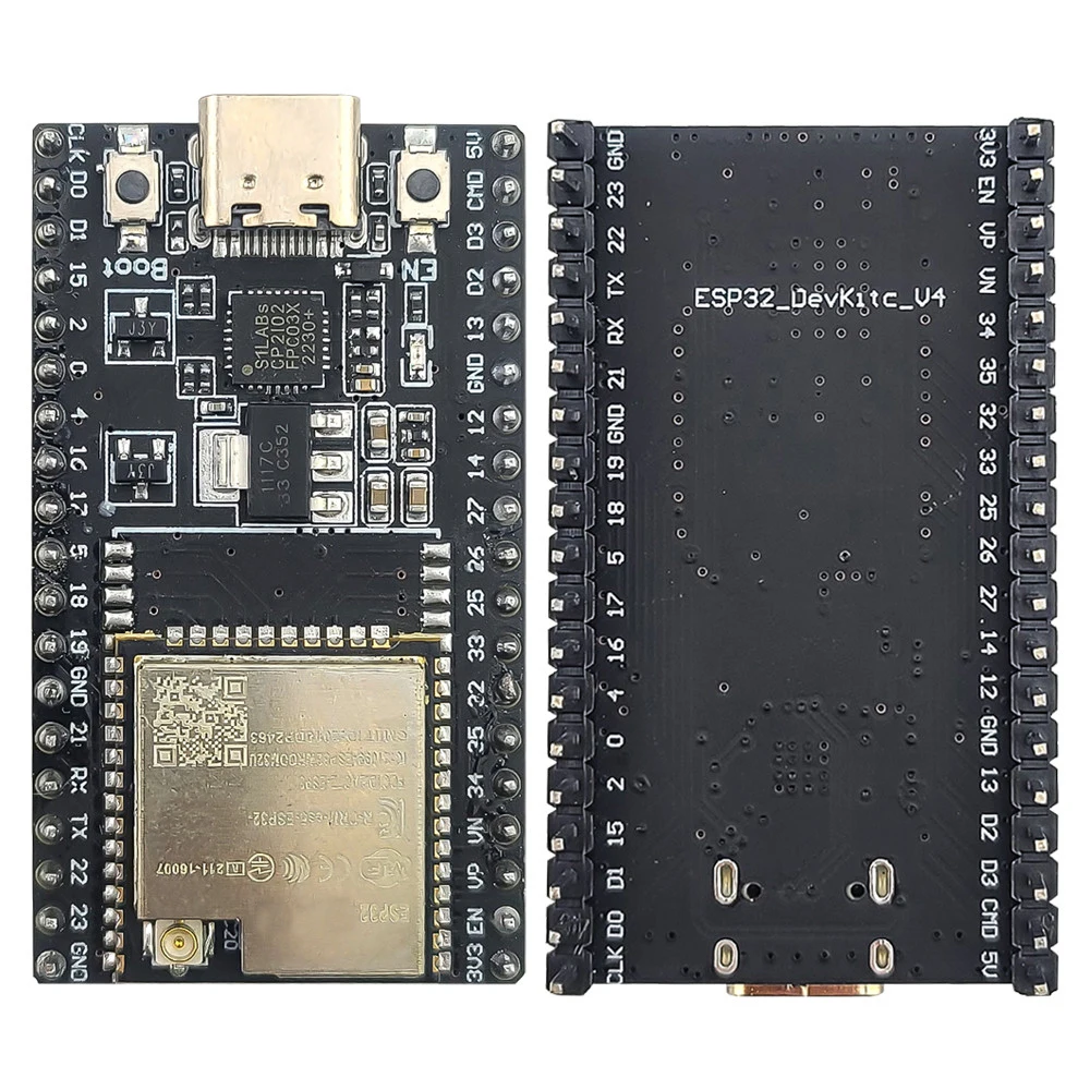 ESP32 Development Board with Port Expansion Board Kit ESP32-32U BT Wifi Module Type-C 38PIN CP2102 ESP32-DevKitC