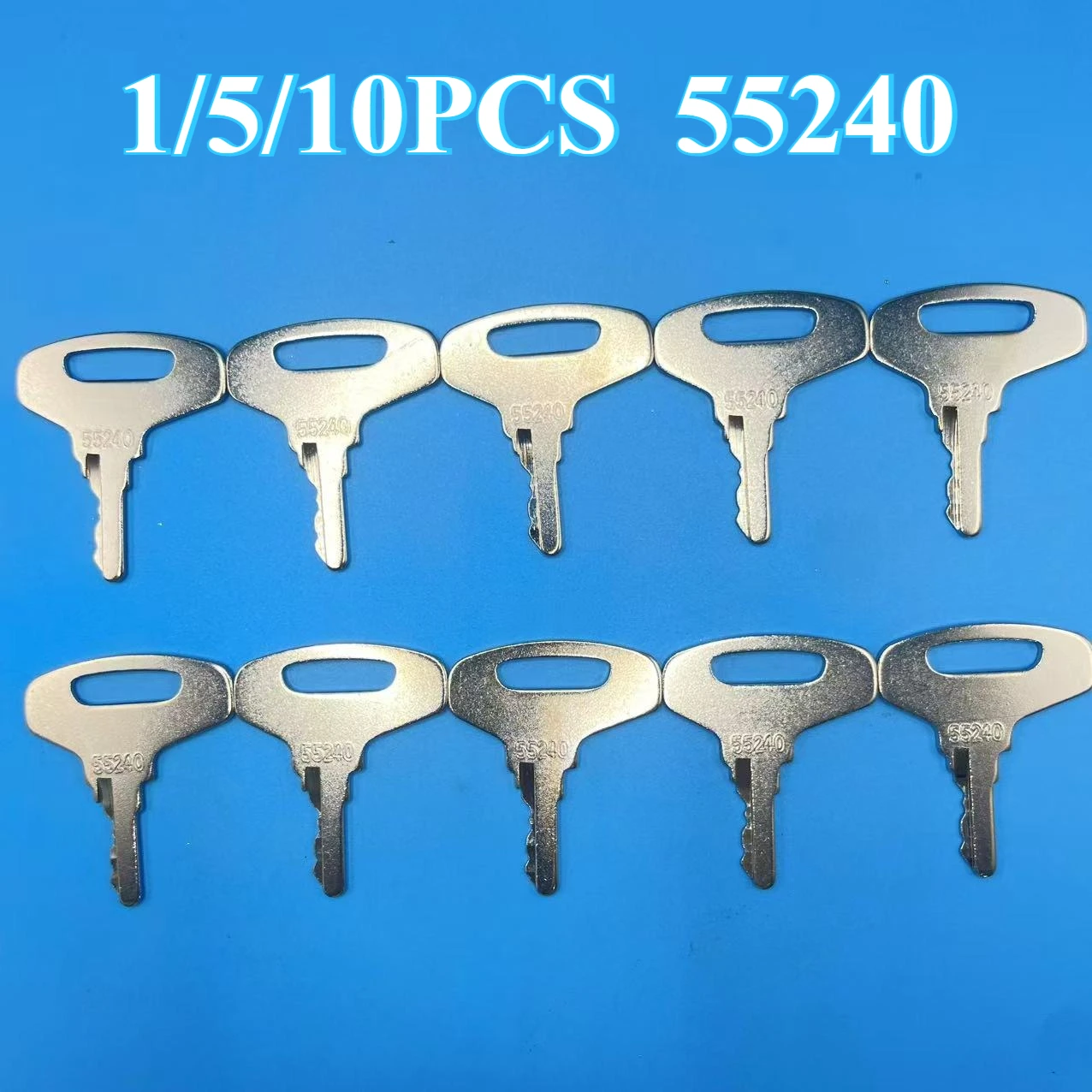 1/5/10 pezzi per chiave di accensione del trattore 55240 CHIAVI serie B e GL 66711-55140 - Ilco 1539