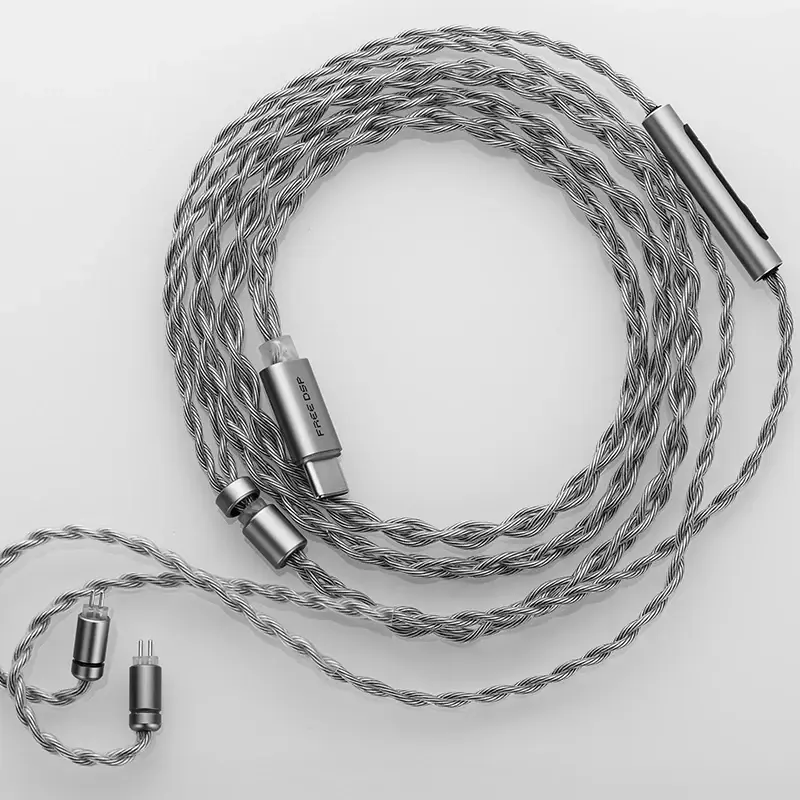 كابل ترقية سماعة MOONDROP FREE DSP USB-C إخراج صوت متوازن بالكامل Type-C سماعات داخل الأذن 0.78 مم 2-Pin - 6
