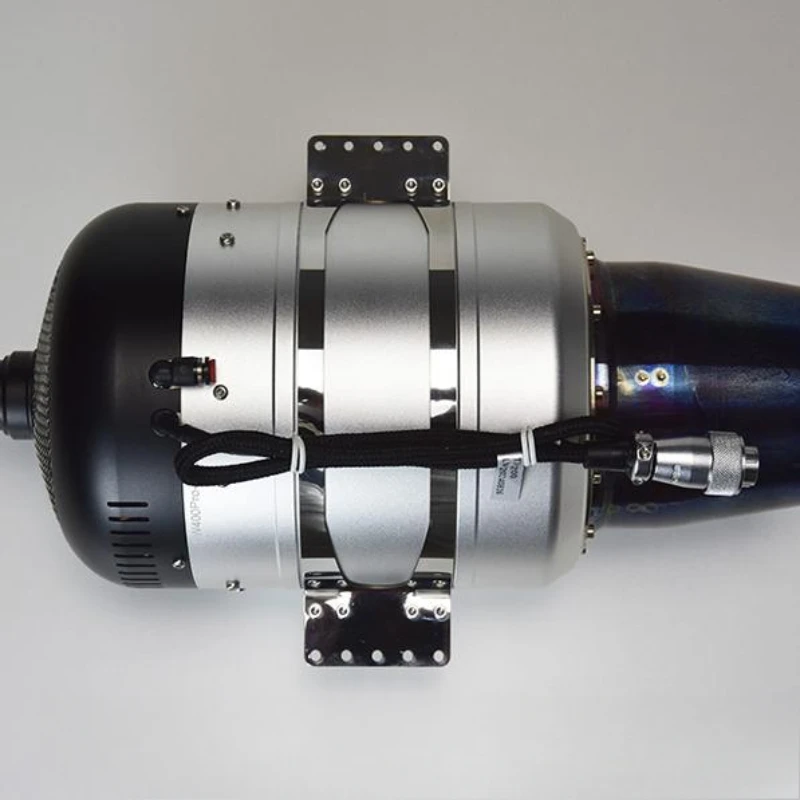 SW400pro 40 kg Spinta Brushless Turbojet Motore Carburante Avviamento con un pulsante Esperimento scientifico