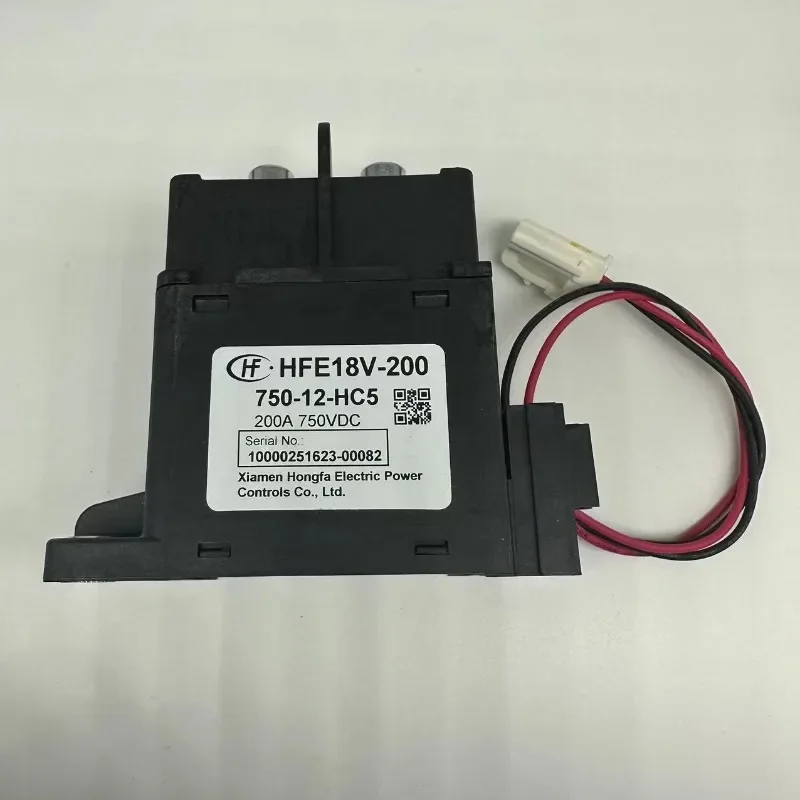 （Brand New Original）1pcs/lot 100% original genuine relay:HFE18V-200 750-12-HC5 12V New energy electric vehicle relay