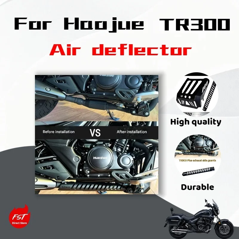 

For Haojue TR300 Lower Fairing Lower Guard Modified Accessories New Style Fairing